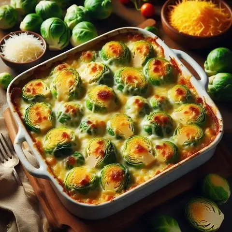 Brussels Sprouts Gratin